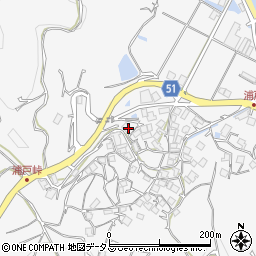 愛媛県今治市大三島町浦戸1019周辺の地図