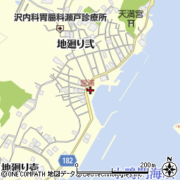 徳島県鳴門市瀬戸町堂浦地廻り弐81-3周辺の地図