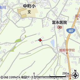 広島県江田島市能美町中町2434周辺の地図