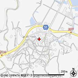 愛媛県今治市大三島町浦戸1035周辺の地図