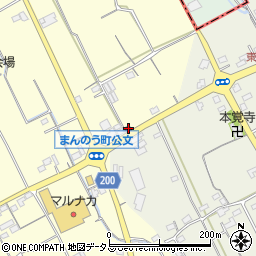 香川県仲多度郡まんのう町公文421周辺の地図