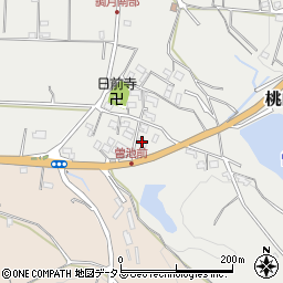 和歌山県紀の川市桃山町調月2255周辺の地図