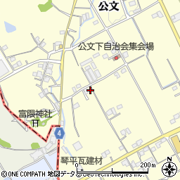 香川県仲多度郡まんのう町公文526周辺の地図