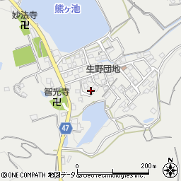 香川県善通寺市生野町1808周辺の地図