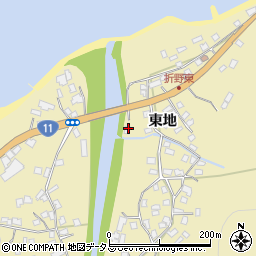 徳島県鳴門市北灘町折野東地371周辺の地図