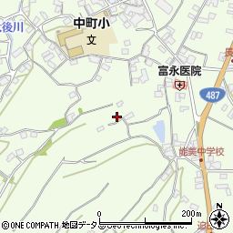 広島県江田島市能美町中町2431周辺の地図