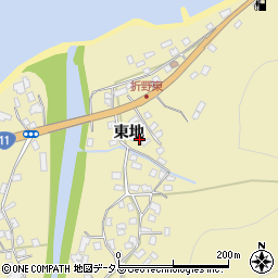 徳島県鳴門市北灘町折野東地244-1周辺の地図