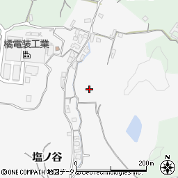 和歌山県和歌山市塩ノ谷周辺の地図