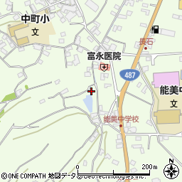 広島県江田島市能美町中町2415周辺の地図