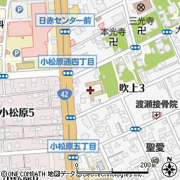 蓮心寺周辺の地図
