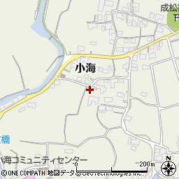 香川県東かがわ市小海1289周辺の地図