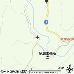和歌山県紀の川市中鞆渕1253周辺の地図