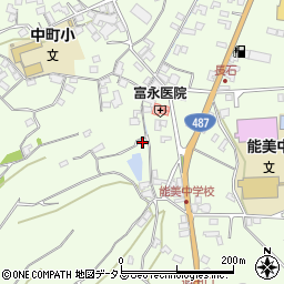 広島県江田島市能美町中町2414周辺の地図