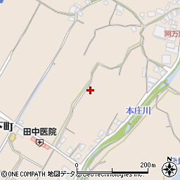 兵庫県南あわじ市阿万下町518周辺の地図