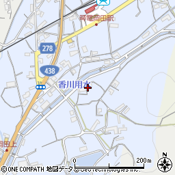香川県丸亀市綾歌町岡田下757周辺の地図