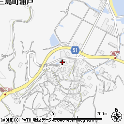 愛媛県今治市大三島町浦戸1022周辺の地図