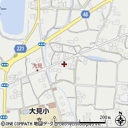 香川県三豊市三野町大見甲-5622-1周辺の地図