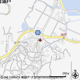 愛媛県今治市大三島町浦戸1064周辺の地図