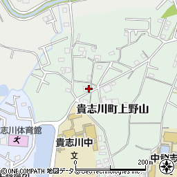 和歌山県紀の川市貴志川町上野山118周辺の地図