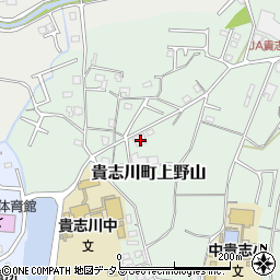 和歌山県紀の川市貴志川町上野山122周辺の地図