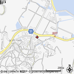 愛媛県今治市大三島町浦戸1072周辺の地図