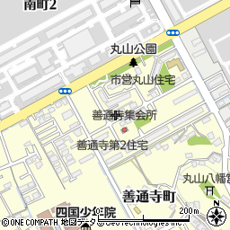 香川県善通寺市善通寺町2071周辺の地図