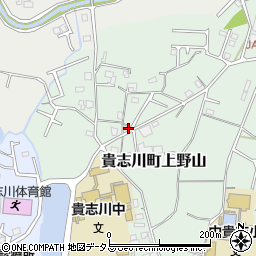 和歌山県紀の川市貴志川町上野山120周辺の地図