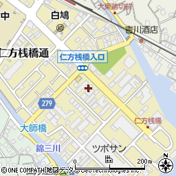 谷本鈩製作所周辺の地図