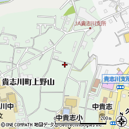和歌山県紀の川市貴志川町上野山135周辺の地図