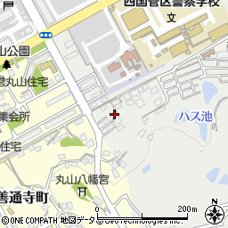 香川県善通寺市生野町2334-2周辺の地図
