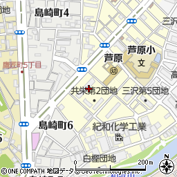 雄松住宅周辺の地図