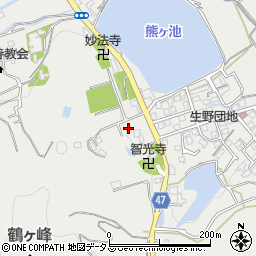 香川県善通寺市生野町2496周辺の地図