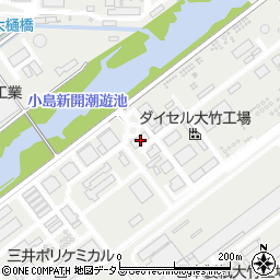 関西保温工業株式会社　ダイセル現場事務所周辺の地図