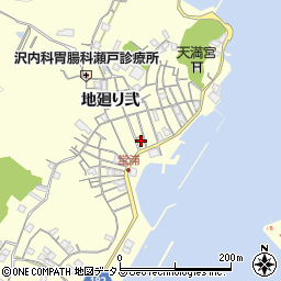 徳島県鳴門市瀬戸町堂浦地廻り弐266周辺の地図