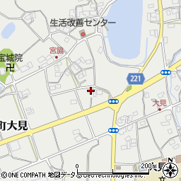 香川県三豊市三野町大見甲-3111周辺の地図