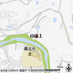 香川県綾歌郡綾川町山田上周辺の地図