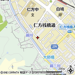 広島県呉市仁方桟橋通周辺の地図