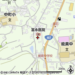 広島県江田島市能美町中町3676周辺の地図