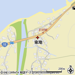 徳島県鳴門市北灘町折野東地256周辺の地図