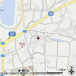 香川県三豊市三野町大見甲-5656-1周辺の地図