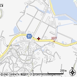 愛媛県今治市大三島町浦戸1117周辺の地図