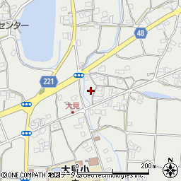 香川県三豊市三野町大見甲-5663周辺の地図