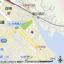 有限会社角田鉄工周辺の地図