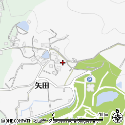 和歌山県和歌山市矢田周辺の地図