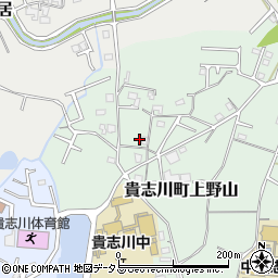 和歌山県紀の川市貴志川町上野山197周辺の地図