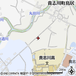 和歌山県紀の川市貴志川町鳥居182周辺の地図