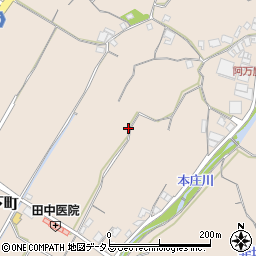 兵庫県南あわじ市阿万下町282周辺の地図