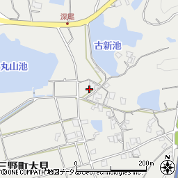 香川県三豊市三野町大見甲-5270周辺の地図