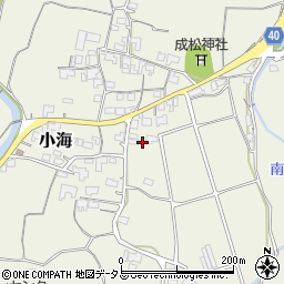 香川県東かがわ市小海794周辺の地図