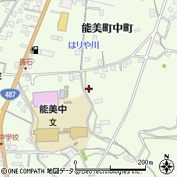 広島県江田島市能美町中町4008周辺の地図